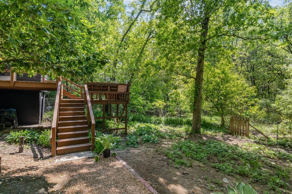Black Cabin Getaway In Woods I Valpo Valparaiso Eksteriør bilde